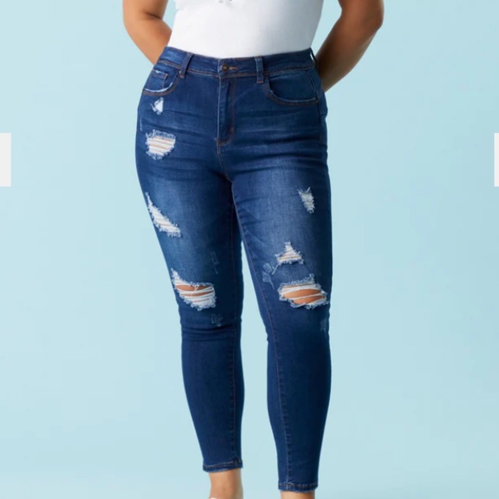 Wax Push Up Jeans - Never Worn